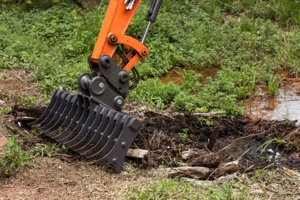 Wheel Loader Stick Raking Excavator Stick Rakes | AR Equipment