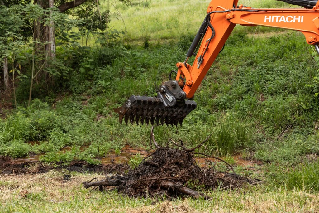 Stick Rake Machinery Excavator Stick Rakes | AR Equipment