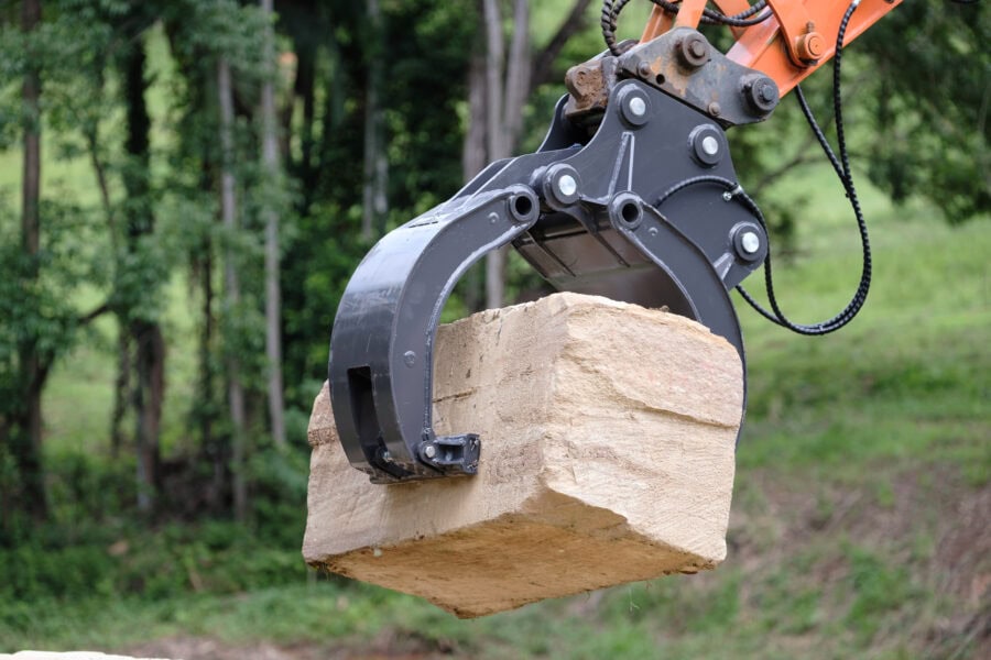 Excavator Hydraulic Log/Rock Grabs - Image 6