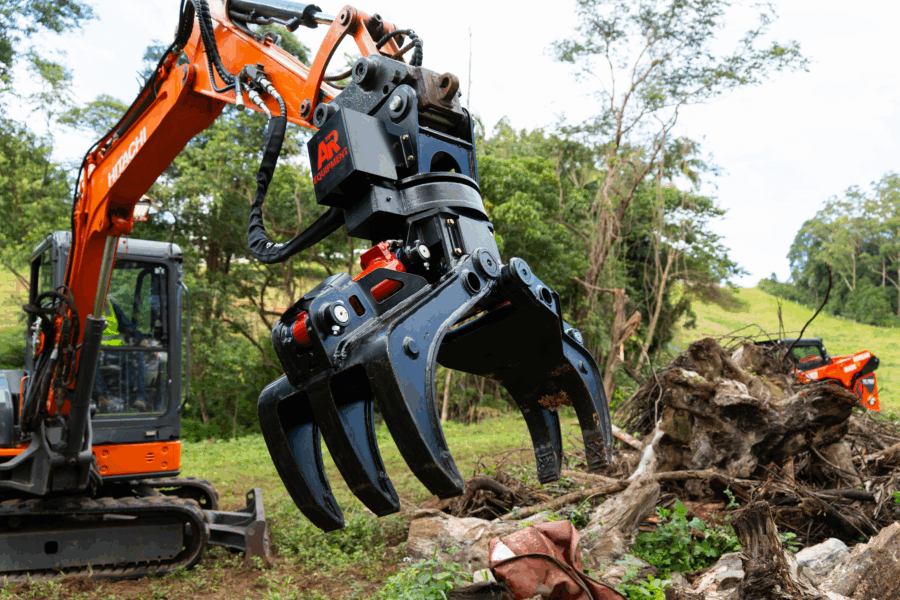Heavy Duty Rotating Timber Grab