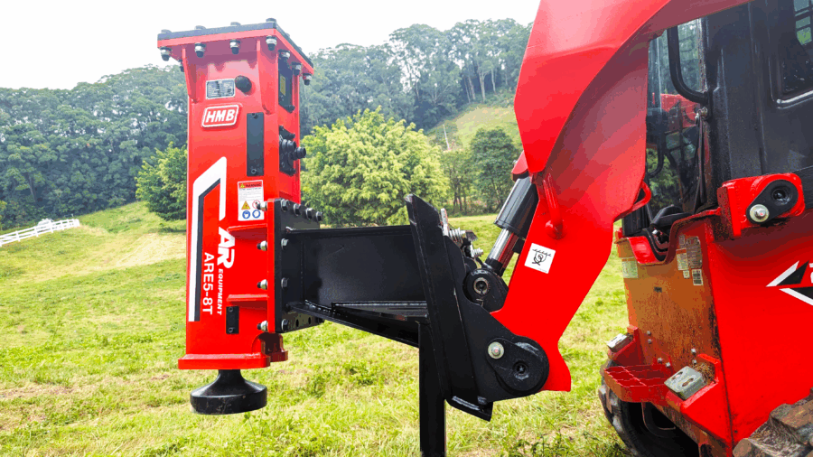 Skid Steer Post Rammer & Rock Breakers - Image 4