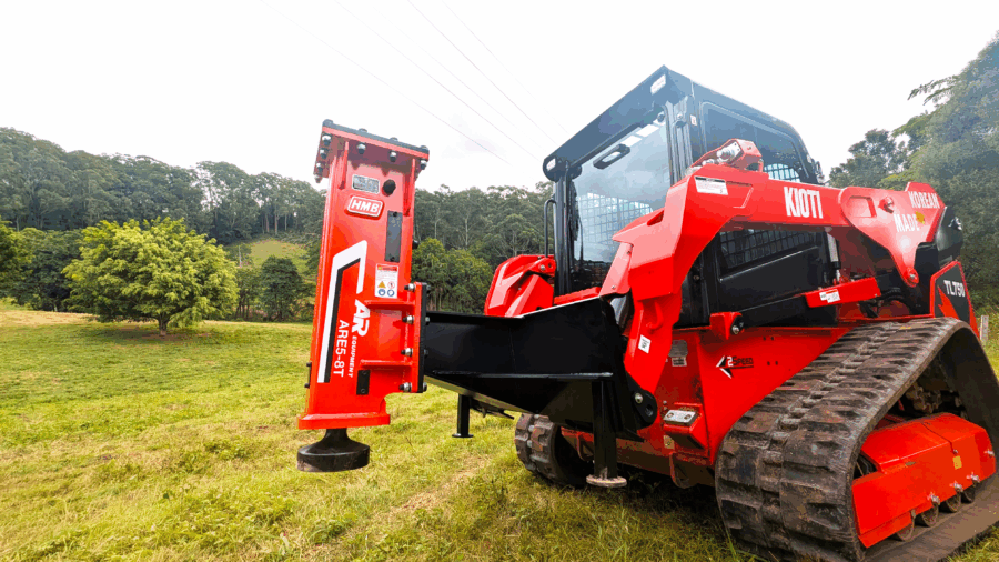 Skid Steer Post Rammer & Rock Breakers - Image 5